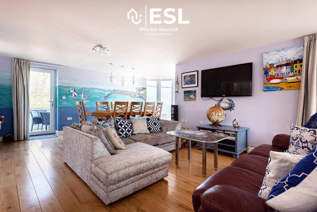 Beautiful En Suite 5 Bedroom Home With Sea Views New Quay  Exterior photo