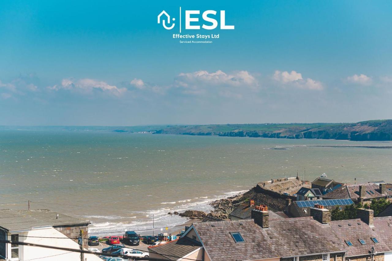 Beautiful En Suite 5 Bedroom Home With Sea Views New Quay  Exterior photo