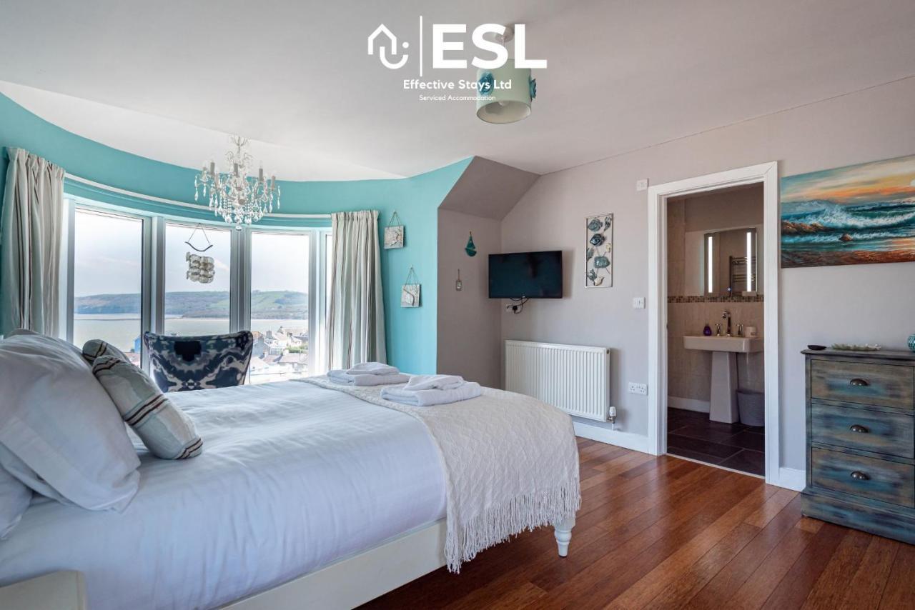 Beautiful En Suite 5 Bedroom Home With Sea Views New Quay  Exterior photo