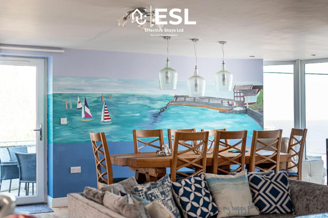 Beautiful En Suite 5 Bedroom Home With Sea Views New Quay  Exterior photo